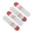 thumbnail image 5 of Unique Bargains Christmas Style Multifunctional Nail File Manicure Tool 4 Pcs White, 5 of 6