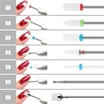 thumbnail image 3 of 7pcs Nail Drill Bit Ceramic Nail Drill Set Ceramic Manicure Machine Accessories Pedicure Milling Cutter Electric Nail File Tools, 3 of 5