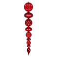 thumbnail image 1 of Vickerman MT199303 45 in. Red Candy & Matte Durian Finial Ornament, 1 of 1