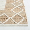 thumbnail image 3 of SAFAVIEH Natural Fiber Lalit Bordered Runner Rug, Natural/Ivory, 2'3" x 9', 3 of 8