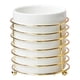 thumbnail image 2 of Soporte para Brochas de Maquillaje de Joyería, Taza de Vela de Decoración Cubo de Almacenamiento de Escritorio Redondo para Lápiz Portalápices Oro L BLESIY Copas de joyería cosmética, 2 of 8