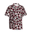 thumbnail image 2 of Haiem French Bulldog1 Printed Hawaiian Shirt for Men - Men’s Casual Beach Summer Shirts - Stretch Fabric with Modern Fit-Large, 2 of 9