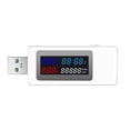 thumbnail image 1 of Amdohai KWS-V30 USB Power Meter Tester 6in1 Current Voltage Timing Power Capacity Electric Quantity Tester with Power-off Memory Function, 1 of 8