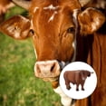 thumbnail image 5 of KAKOWELY 1pc Simulation Cattle Toy Adorable Cow Model Kids Dog Toy Cattle Model Decor,5.71"X2.36"X1.38", 5 of 5