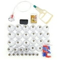 thumbnail image 2 of Massage Cupping Set, 32 Pcs / Set Cup Vacuum Massage Kit Body Massage Health Care Vacuum Suction Cupping Set For Muscle Soreness Pain Relief, 2 of 8