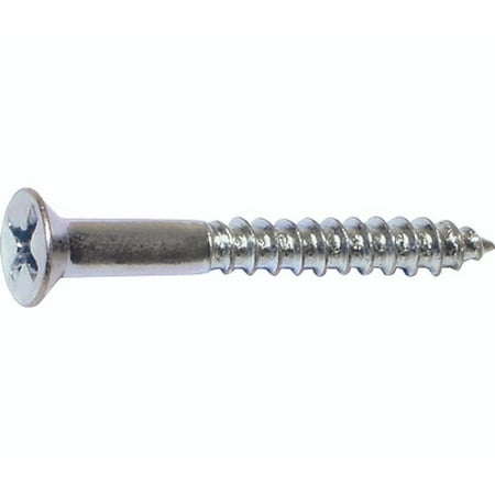 

Midwest Fastener 02562 Phillips Flat Head Wood Screws #8 By 2-1/2 Inch Zinc Plated Steel 100 Pack