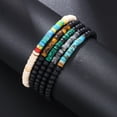 thumbnail image 2 of Pulsera de cuentas de ónix hechas a mano de 4 mm y 5 estilos para hombre, pulsera de lujo con piedra del emperador, sencilla, para hombre, joyería para hombre, 2 of 5