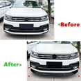 thumbnail image 4 of For Volkswagen Tiguan MK2 Rline 2017-2020 Front Bumper Spoiler Lip Lower Body Kit Diffuser Splitter Tuning Guard Car Accessories, 4 of 7