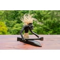 thumbnail image 2 of G6 Collection Handmade Wooden Primitive Tribal Kayaking Statue Canoe Funny Sculpture Tiki Bar Handcrafted Unique Gift Decor Accent Figurine Hand Carved, 2 of 5