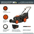 thumbnail image 3 of Yardmax 22" Self Propelled Lawn Mower with Seven Cutting Heights, 3 of 11