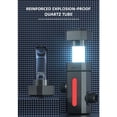thumbnail image 4 of Aquarium Clean Light, Reinforced Quartz Tube Explosion Proof Aquarium Water Purification Lamp Multifunction 3 Types Outlets Algae Removal  for 30-80CM Tank EU Plug 220V,US Plug, 4 of 7