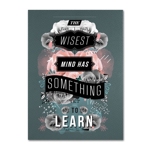 Trademark Fine Art "A Beautiful Mind" Canvas Art by Kavan & Co
