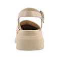 thumbnail image 4 of Journee Womens Dorit Treaded Outsole Platform Round Toe Sandals, 4 of 10
