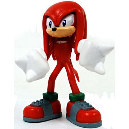 Sonic The Hedgehog Gacha Buildable Figures Knuckles 2.5" Mini Figure