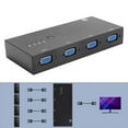 thumbnail image 3 of Video Converter, Button Switch 4 In 1 VGA Video Converter, For Laptop Computer  PC Games, 3 of 8