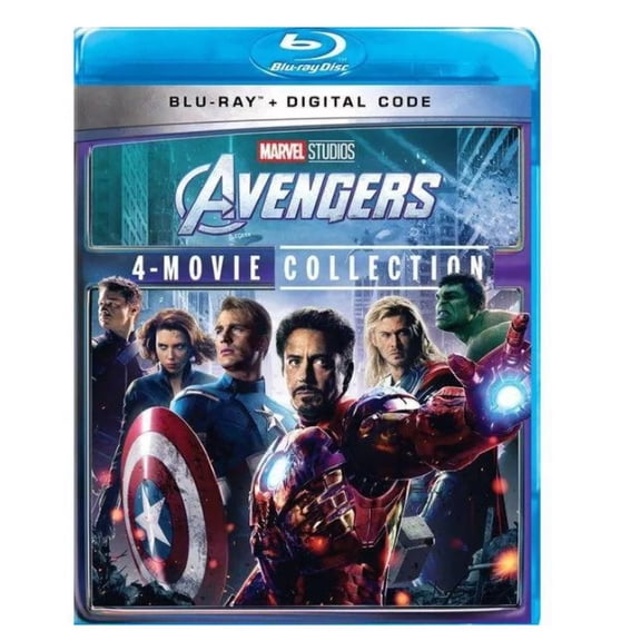 Open Box Disney/Marvel Avengers: 4-Movie Collection (Blu-ray   Digital)