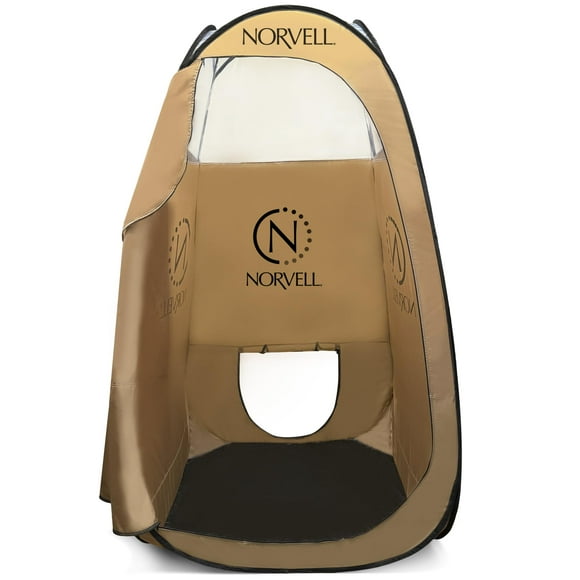 Norvell XL Portable Spray Tan Tent – Extra Large Pop Up Booth for Professional Sunless Tanning, Mobile Spray Changing Room with Carry Bag & Easy