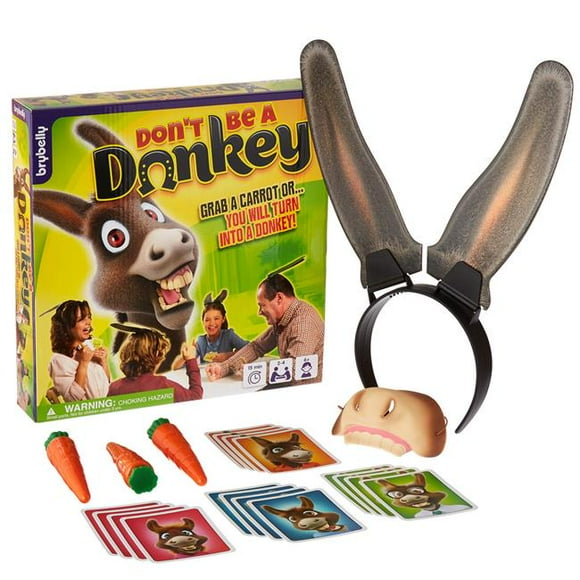 Brybelly TGAM-001 Dont be a Donkey Card Game
