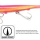 thumbnail image 2 of Señuelo de pesca de 110mm/35g, anzuelo de cabeza de plomo, cebo, Wobblers de cola en T para mar (estilo C) Tmvgtek Para Estrenar, 2 of 3
