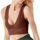 thumbnail image 1 of Moda mujer sólido sexy sin mangas con cuello en v chaleco delgado tops cortos blusa Pompotops  lopia999780, 1 of 6