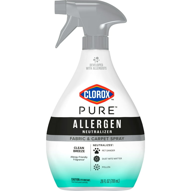 Clorox PURE Allergen Neutralizer Fabric and Carpet Spray, Clean