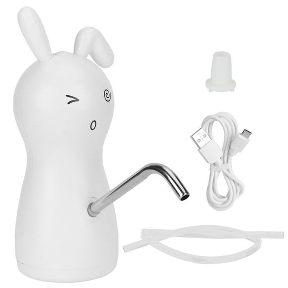 Distributeur d'Eau Électrique Portable USB Chargeant 450ml Quantitatif pour 4.5l18.9l Forme de Lapin d'Eau Barillée