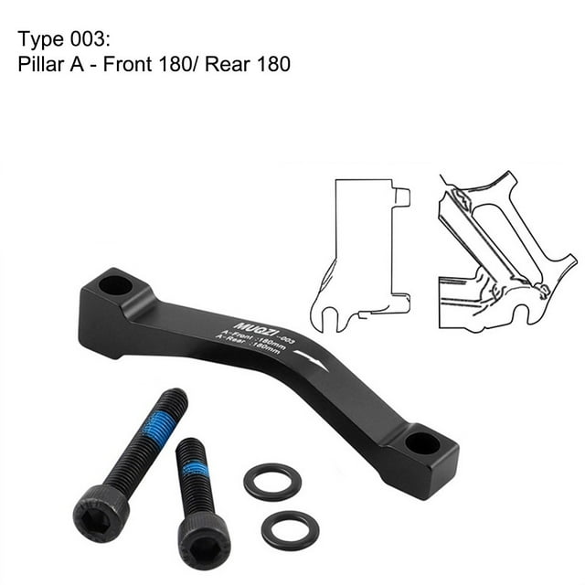 GLFILL Aluminum Alloy Bicycle Disc Brake Easy Installation High Strength Material Long-lasting Performance User-friendly Design Style 3