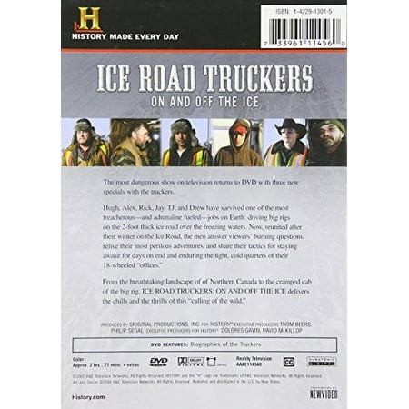 Ice Road Truckers: On and off the Ice (DVD), A&E Home Video, Drama