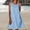 #0398-Blue, variant on Puyaiuu Women Round Neck Sleeveless Polka Dot Print Tank Tops Lightweight Loose Summer Casual Daily Vacation Blouses Navy S Birthday Gift
