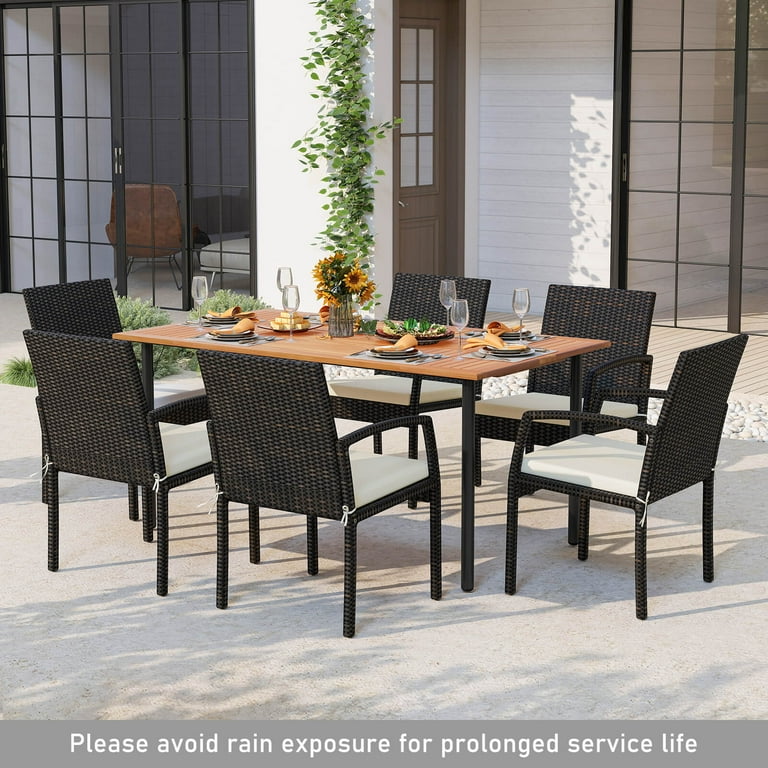 10 ft oblong patio table umbrella Pure Garden Rectangular Patio Umbrella