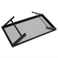 thumbnail image 3 of Wildnix Heavy-Duty Campfire Grill for Outdoor Cooking Over Open Fire, Welded Steel Construction with Steel-Mesh Grill Top, Cast Iron Compatible, 3 of 6