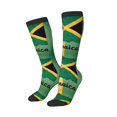 thumbnail image 2 of Women's Knee High Socks Jamaica Art Thermal Soft Knee Long Socks, 2 of 7