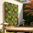 thumbnail image 5 of AUNVITO Artificial Green Plant Fence 3 x 3 ft, Simulation Hedge Privacy Screen, UV Protected Faux Foliage Panel, Easy Install Outdoor Barrier for Garden, Balcony and Yard, 5 of 6