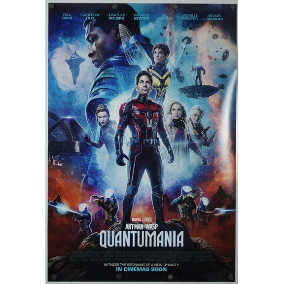 ANT-MAN AND THE WASP QUANTUMANIA MOVIE POSTER 2 Sided ORIGINAL Final 27x40 PAUL RUDD