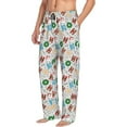 thumbnail image 6 of Susaid Christmas Hohoho 1 Print Mens Pajama Pants Set Sleep & Lounge Pants, PJ Bottoms with Pockets and Button Fly-XX-Large, 6 of 6