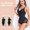 thumbnail image 4 of Shapewear Bodysuit For Women Tummy Control Waist Shaper Bodysuits Lace Body Briefer, 4 of 5