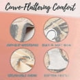 thumbnail image 2 of Cross Compression Abs Shaping Pants Women Slimming Body Shaper Tummy Control, 2 of 5