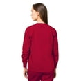 thumbnail image 2 of Adar Universal Scrubs For Women - Round Neck Warm-Up Scrub Jacket - 602 - Red - XL, 2 of 7