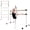 White, variant on KL KLB Sport 6ft Freestanding Double Ballet Barre with Adjustable Height, Portable Wooden Dance Bar for Home Studio, Kids & Adults Fitness Training