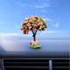 thumbnail image 4 of Decoración del salpicadero del coche, bonsái Artificial, adorno Interior del coche, falso, decoración de plantas artificiales para estante Estilo A, 4 of 7