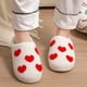 thumbnail image 3 of Zapatillas de moda familiar para hombre y mujer, Sandalias planas cálidas de dibujos animados, bonitas sandalias antideslizantes, zapatos de Navidad para parejas, otoño e invierno, 2024, 3 of 5