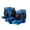 Blue, variant on Sports Protection Knee, Elbow, and Wrist Pad Set for Kids and Adults, Unisex, Ages 4+, Blue, L