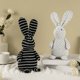 thumbnail image 5 of GOOHOCHY Muñeco de peluche de conejo, adorno de conejito de Pascua, decoración de escritorio, utilería para fotos de Pascua, 5 of 8