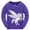 Unicorn, variant on Toddler Girls Mermaid Pajama Set, 2-Piece Long Sleeve Crewneck Sleepwear Top and Matching Pants, Purple 3T