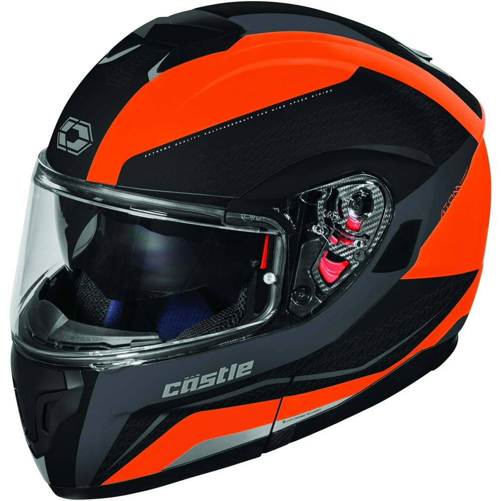 orange road helmet