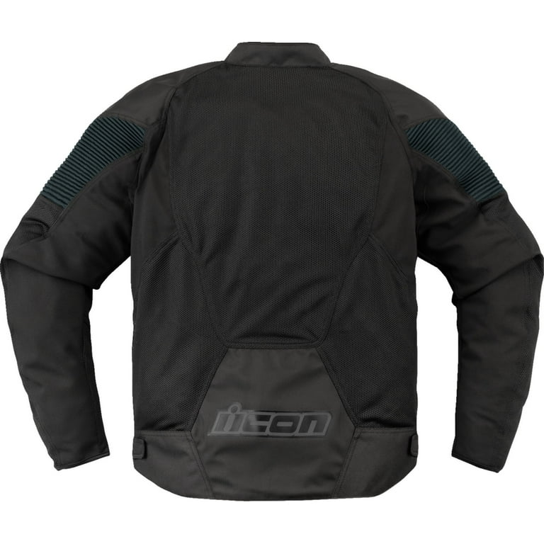 Icon Overlord 3 Mesh CE Mens Motorcycle Jacket Black XL