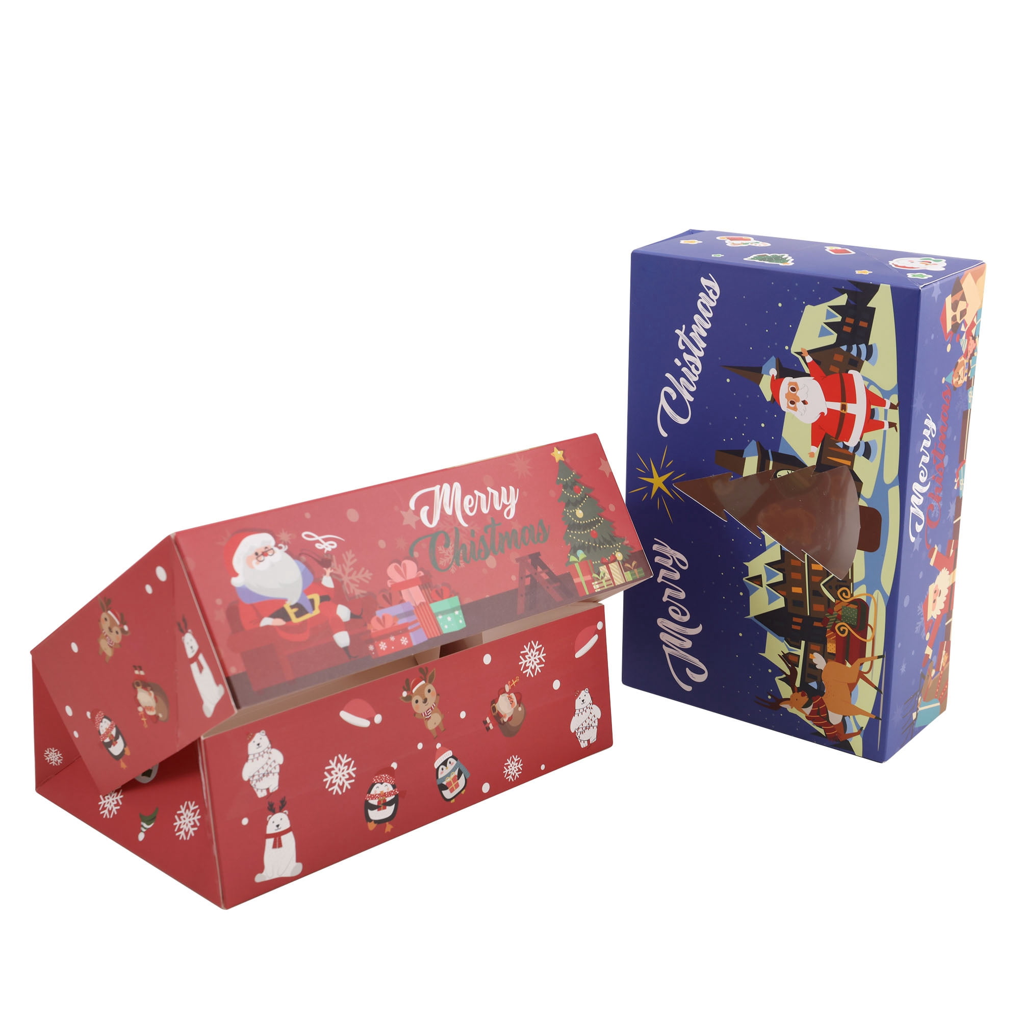 20-Pack Small Brown Kraft Gift Boxes With Ribbons & Stickers - 4.7" X 3.5" Rustic Treat Boxes For Cookies, Candles & Favors