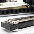 thumbnail image 4 of Swan Harmonica 10 Holes Key of C SILVER w/ Case Harp Stainless Steel NEW, 4 of 5