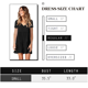 thumbnail image 4 of Vestido túnica de verano para mujer, cuello en V, informal, suelto, fluido, con vuelo, 4 of 5