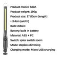 thumbnail image 4 of EUDIDV Portable Flashlight COB Work USB Charging Work Strip Inspection Camping With Magnet Strong Flashlight Durable Torch Bright, 4 of 7